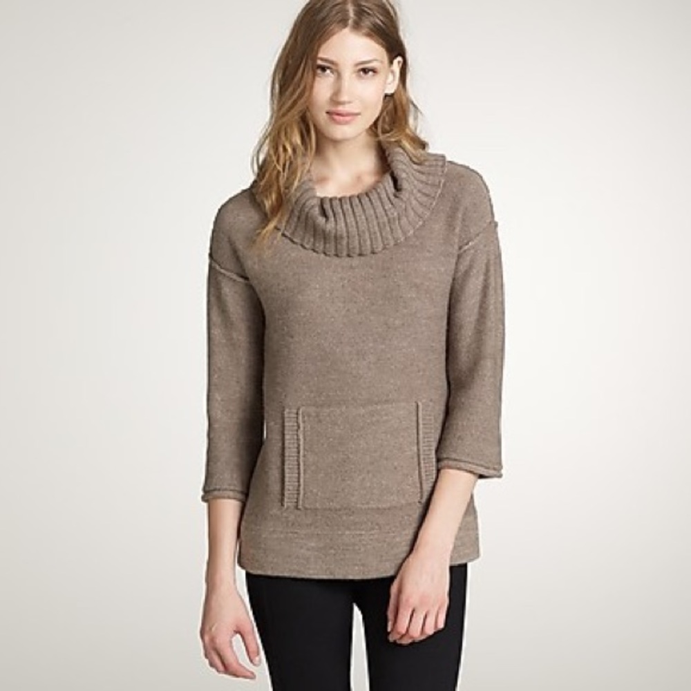 J. Crew Amadé Wool/Mohair Blend Pocket Sweater